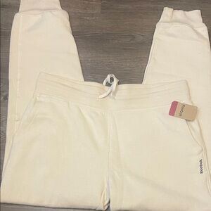 Reebok Women's Cream Jogger Pants